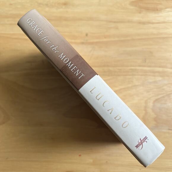 Grace For The Moment Max Lucado Hardcover Book Inspirational Daily Devotional - Picture 8 of 8